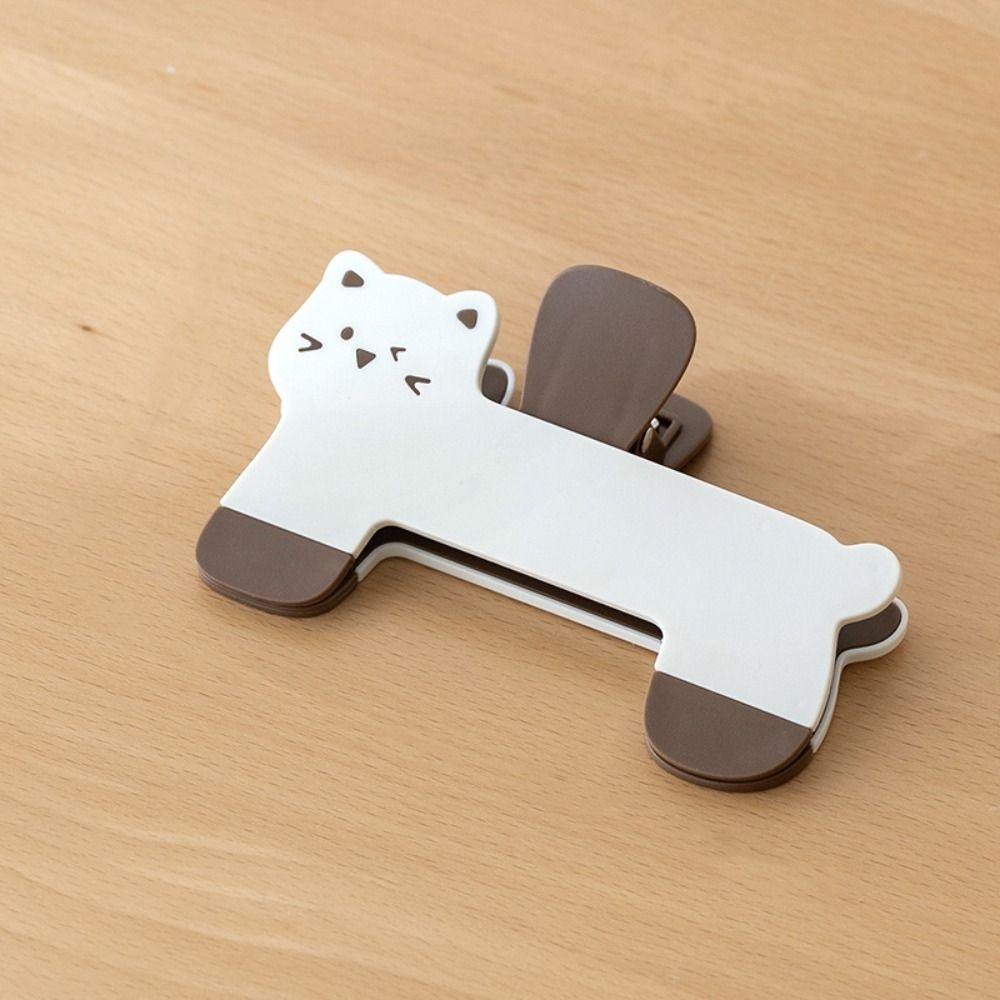 Stereoscopic Reading Auxiliary Fixed Book Clip Dog Puppy Reading Clip Kitten Bookmark  Kids Reading