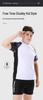 Customizable Two-Piece Short Sleeve Swimsuit for Kids & Teens - Plus Size, Quick-Drying, Loose Fit