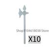 Mittelalterliche Soldaten Figur Bausteine Waffen Zubehör Bogen Speer Armbrust Axt Helm Schulterpanzer Stein Geschenk Spielzeug DIY A32