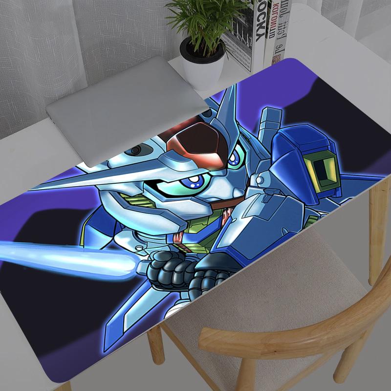 Mouse Pad Mobile Suit Gundam New Rubber Table Large Gamer Xxl Desk Mat Computer Keyboard Gaming Accessories Carpet Mousepad