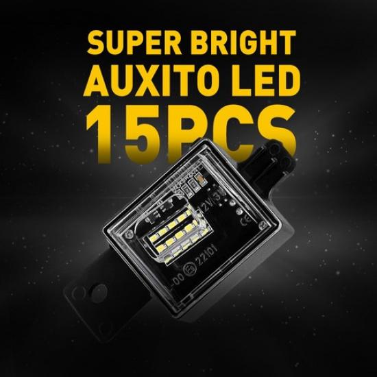 For 2014-2018 Chevy Silverado GMC Sierra BRIGHT LED License Plate Lights