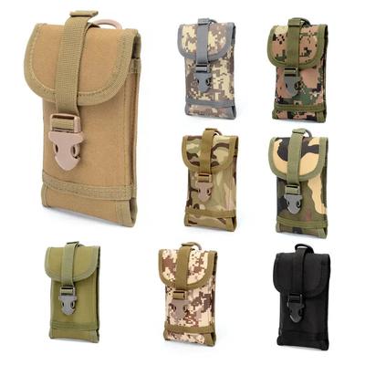 Borsa per telefono tattica, borsa da gamba, mimetica militare, da equitazione, locomotiva, portatile, multifunzionale, per leggings, borsa da cintura appesa sportiva