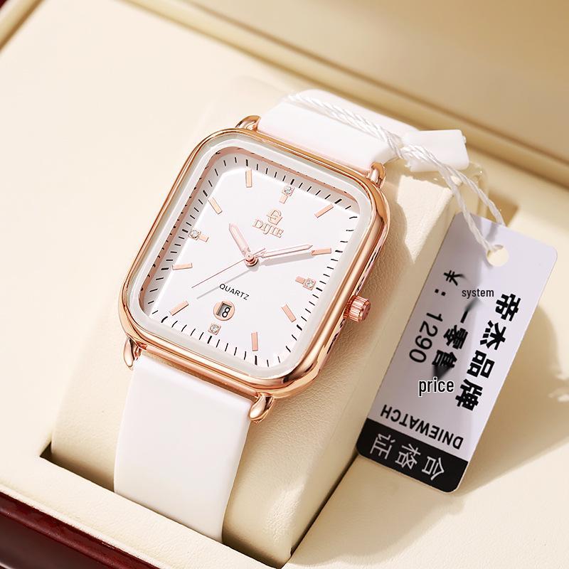 

Новий жіночий годинник з великим циферблатом, квадратний, модний, розкішний, водонепроникний, кварцовий, наручний