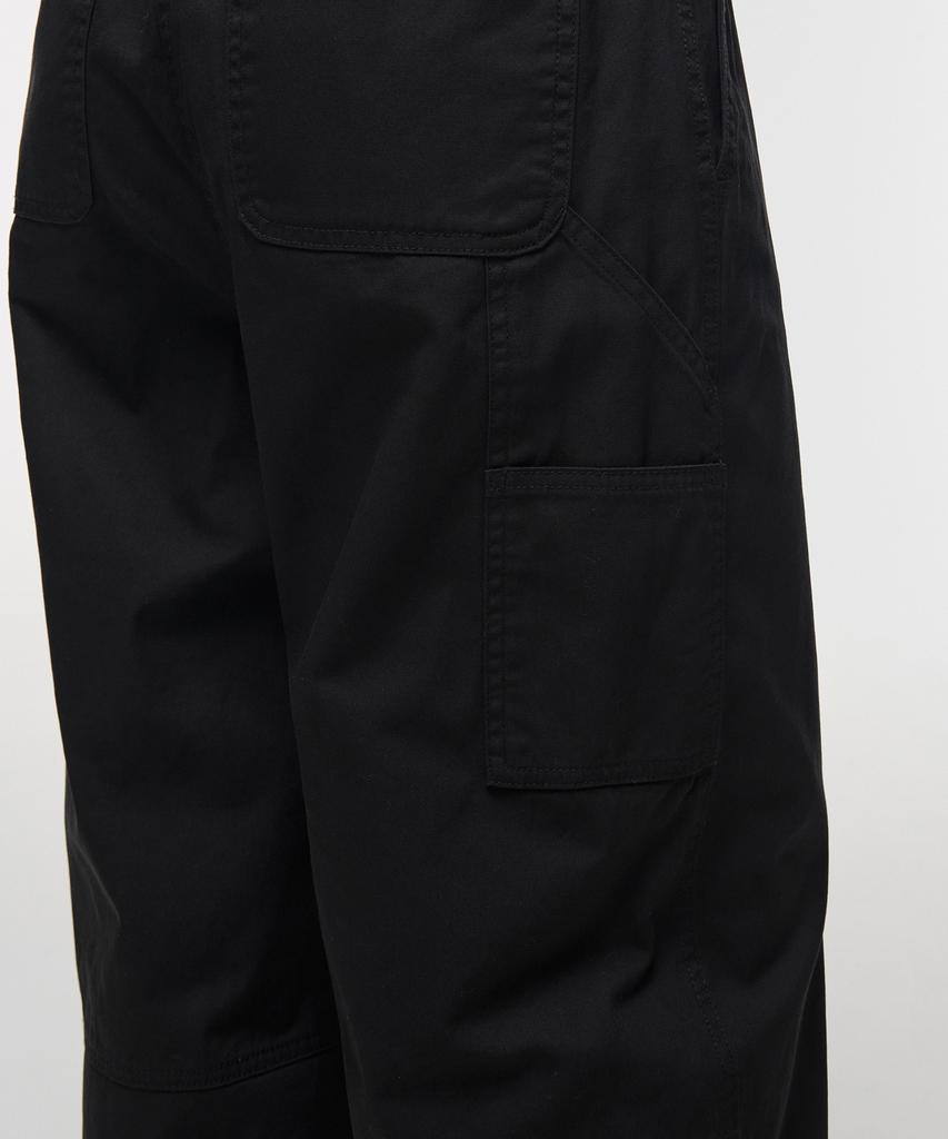 MUSINSA STANDARD WOMAN Women'S Wide Carpenter Pants [Black]