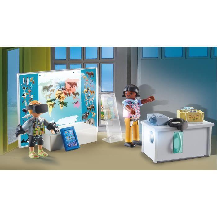 PLAYMOBIL - Classe avec réalité augmentée - City Life - L'école - 17 pièces