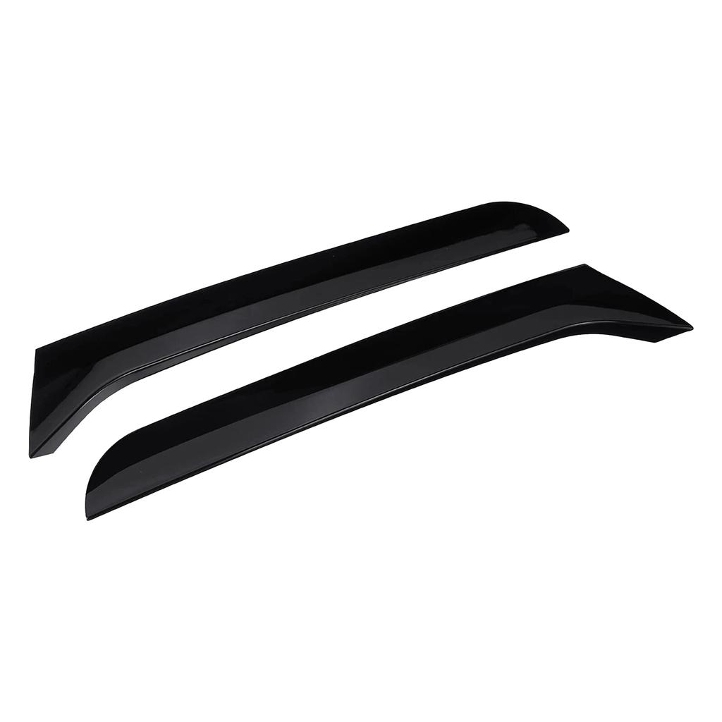 Gloss Black Pair Rear Window Side Wing Spoiler For VW Tiguan MK1 07-16