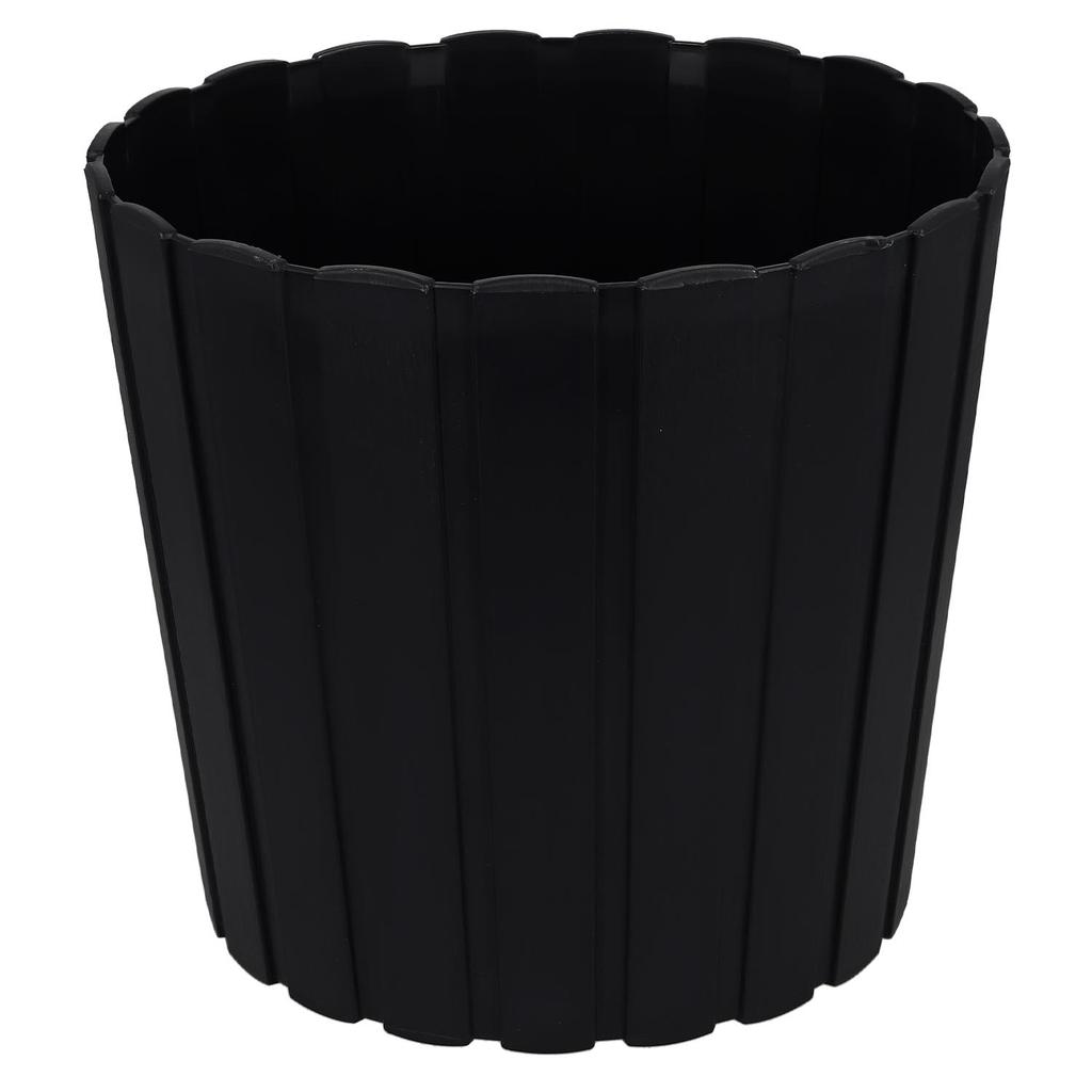 Plastic Flower Pot For Flowers And Herbs On The Balcony Or Terrace, Anthracite, 29Cm
