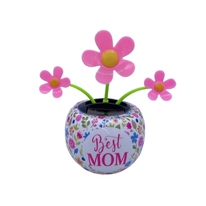 

Солнечные танцующие игрушки-подсолнухи, Многоразовое солнечное украшение с качающейся головой, Симпатичные игрушки-горшки с цветами, Подход