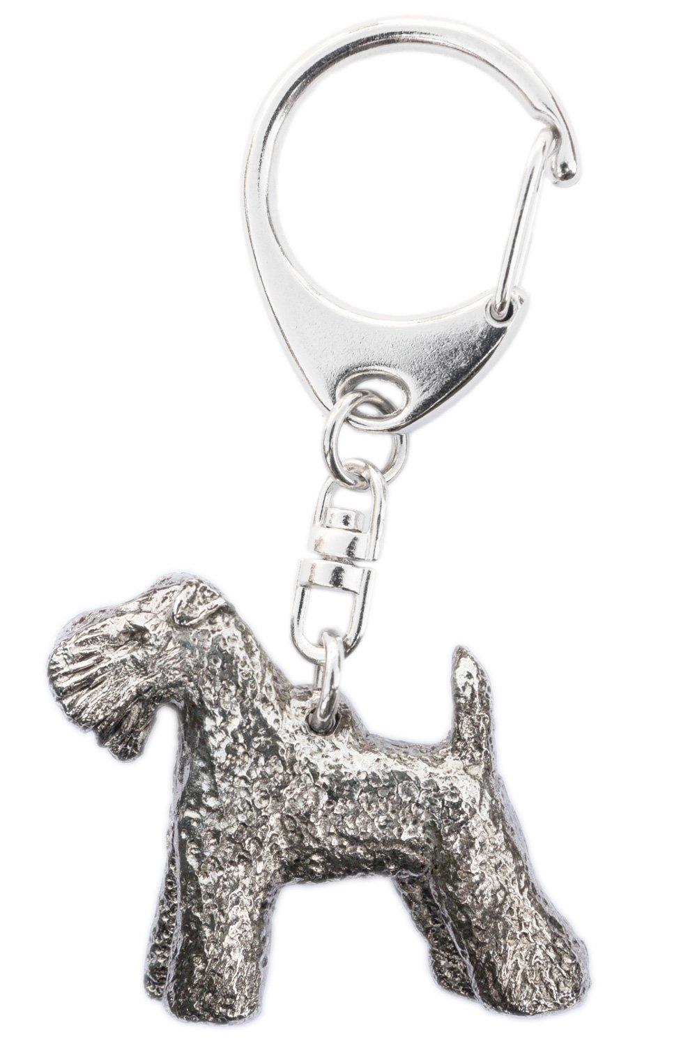

Kerry Blue Terrier Made in England Art Dog Keychain Collection