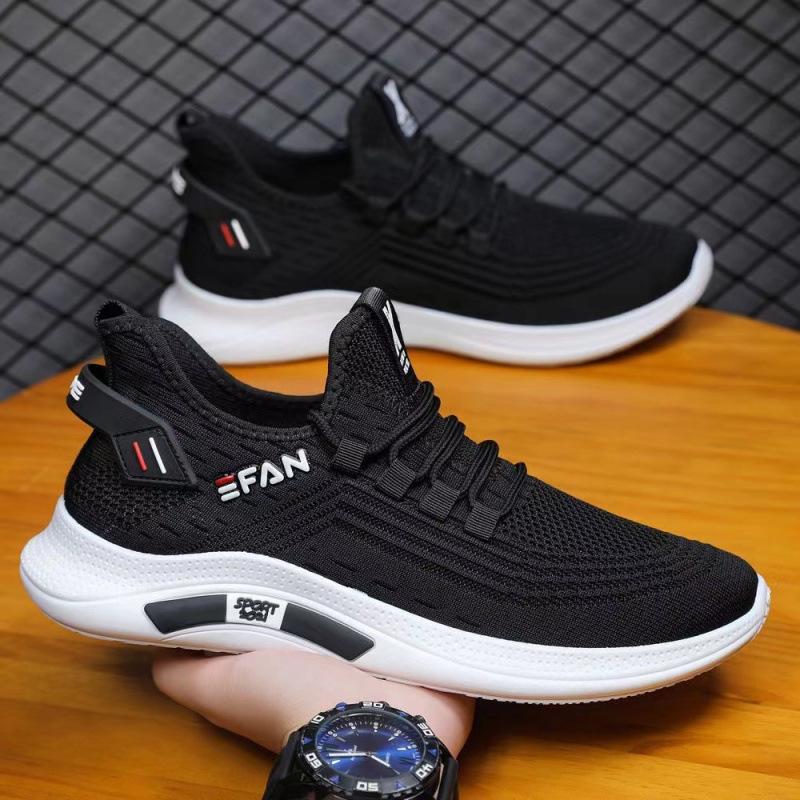 Summer White Casual Shoes Breathable Non-slip Walking Sneakers Men Shoes Outdoor 2025 Comfortable Fashion Lace Up Running Shoes