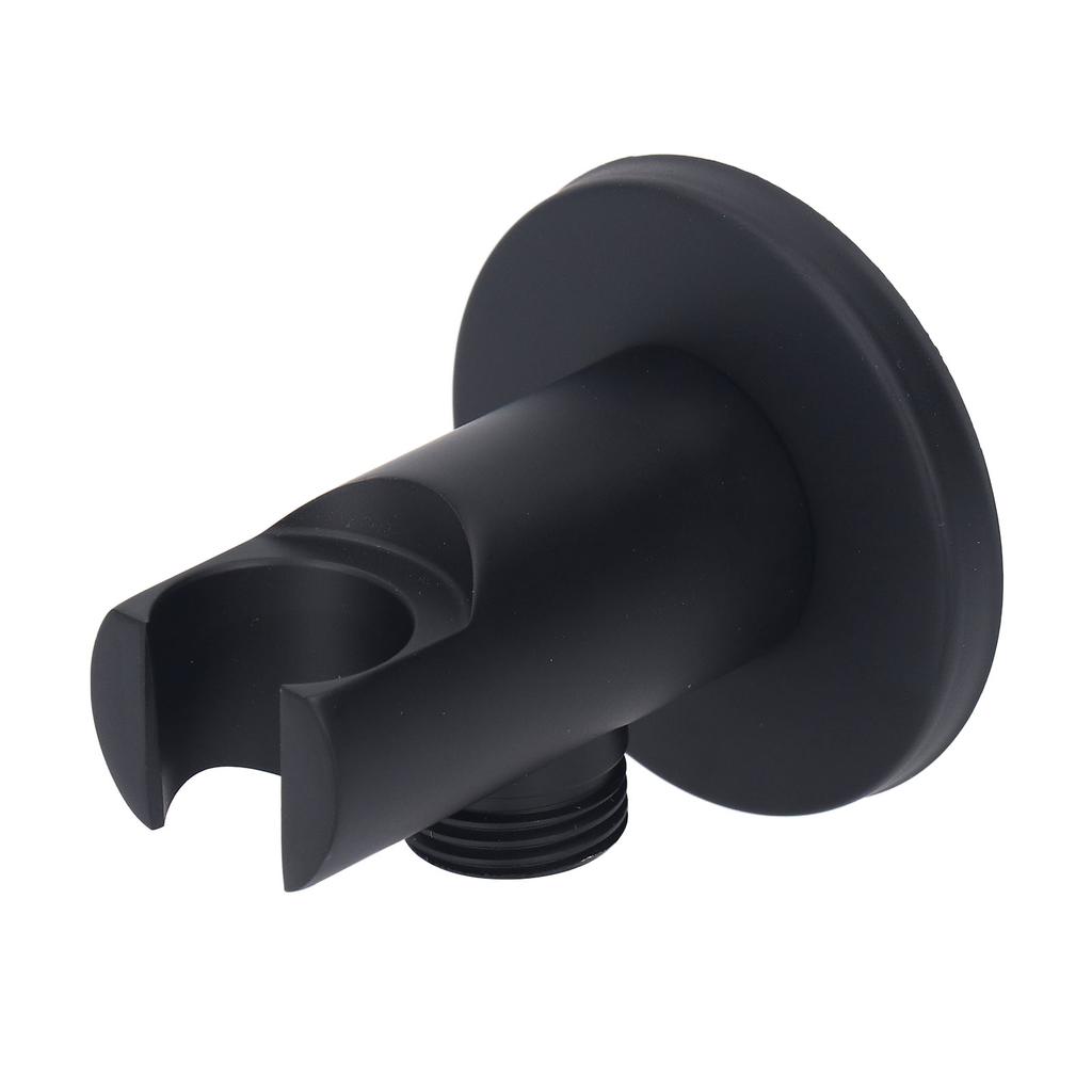 Duschkopfhalter Verstellbar Kupfer Handbrause Halter für Badezimmer Schwarz Rund