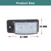 2Pcs Car LED License Number Plate Light Lamps For Nissan X-Trail T32 Murano Altima Maxima Rogue For Infiniti EX25 EX35 EX37