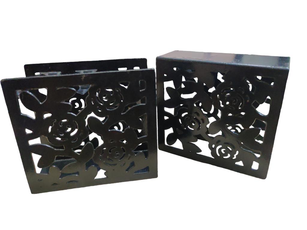 @ Metal Tissue Paper Tabletop For Dining Table & Restaurant Set Of 2