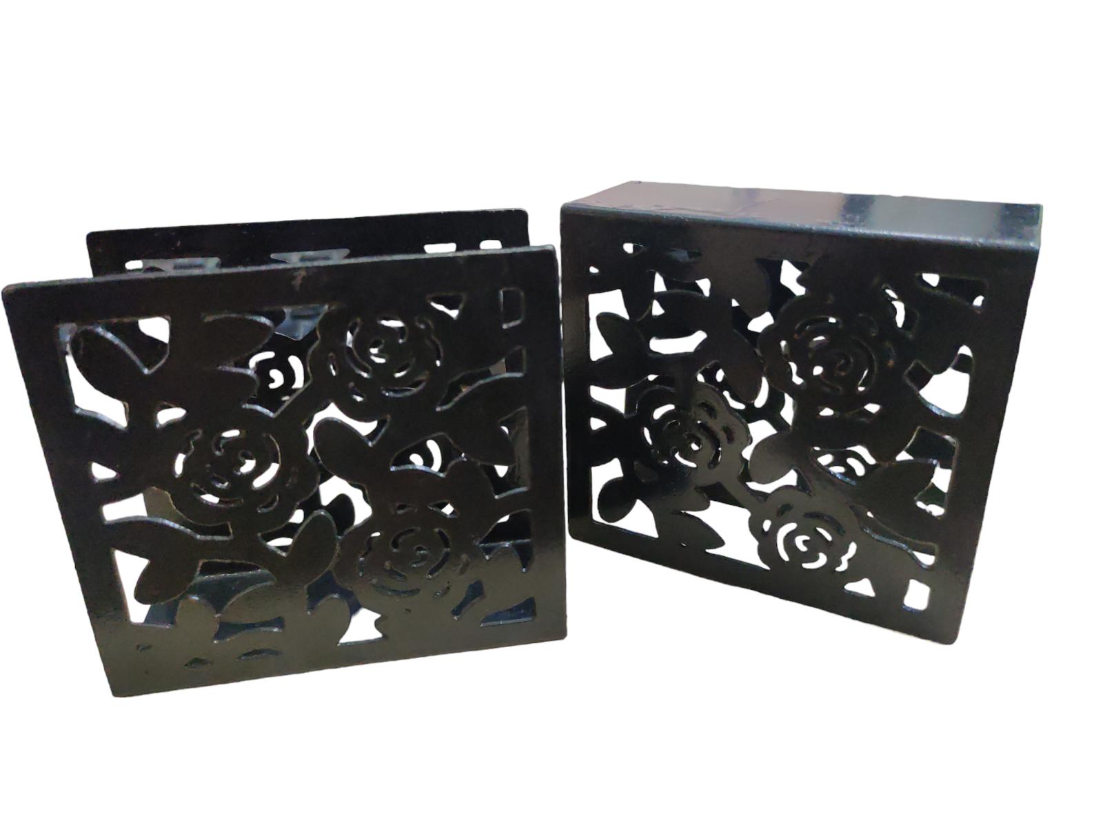 

@ Metal Tissue Paper Tabletop For Dining Table & Restaurant Set Of 2