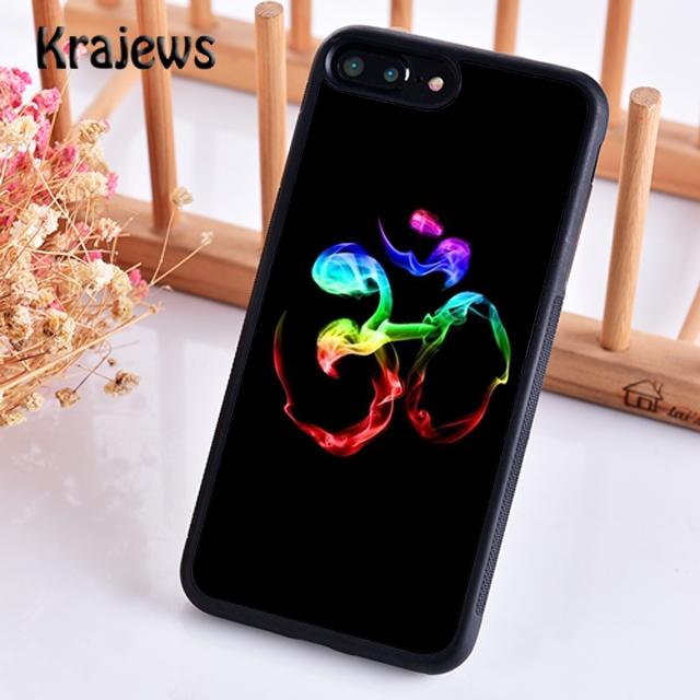 Krajews Aum Om Namaste Symbol Zen Yoga Soft Phone Case For iPhone 14 5 6s 7 8 Plus X XR XS 11 12 13 Pro Max Samsung S21 S22ultra