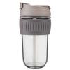 LOCK&LOCK Dual-Drink Glass Tumbler with Straw