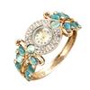 Rich In Flowers Vintage  Watch Rhinestone Bracelet Bracelet Watch Quartz Watch  Dress Watch