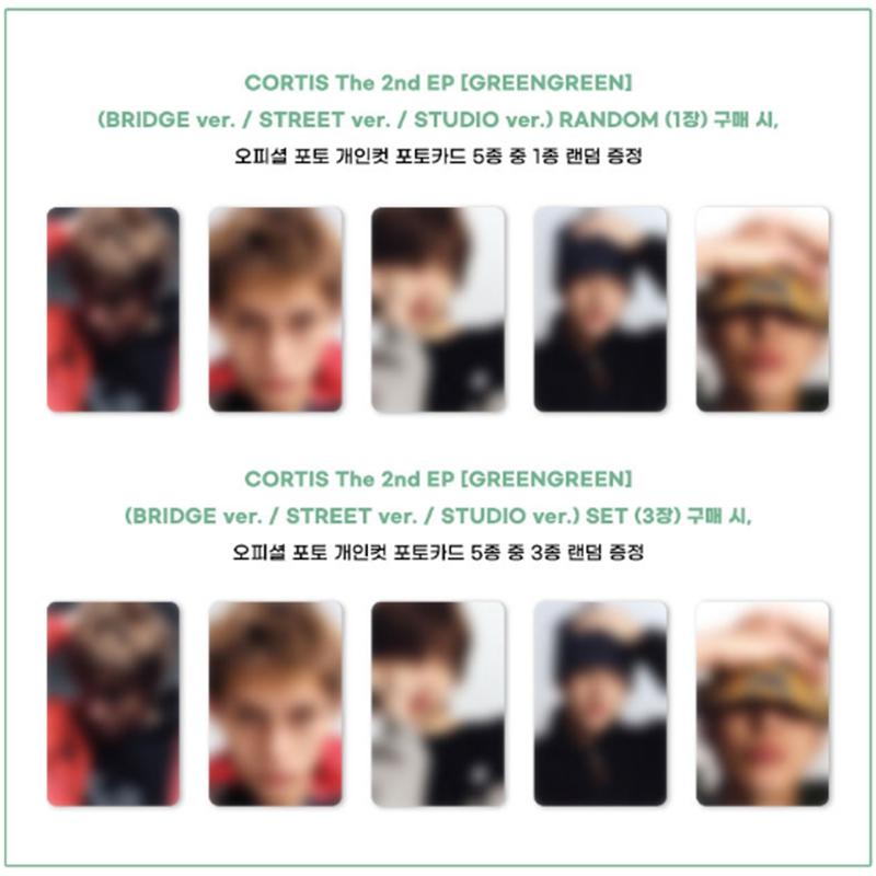 [Pre-order] CORTIS – 2nd Mini Album [GREENGREEN] (Online Benefit)
