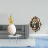 Pineapple Sculpture Resin Picture Frame Vintage Decorative Art Crafts Artificial Figurine Ornament