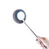 304 Stainless Steel Pot Brush with Long Handle and Hangable Design for Kitchen Cleaning.