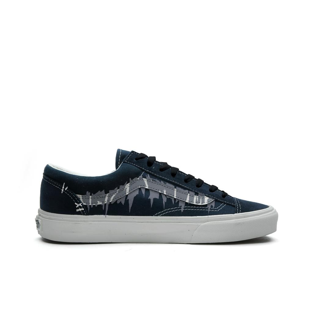 Vans Style 36 Abrasion Resistant Low top Skateboard Shoes Unisex Blue Gray VN0A3DZ3RFL(Team613-)