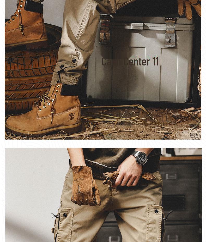Mono táctico de estilo americano para hombre Otoño 2022: Pantalones funcionales para desplazamientos urbanos al aire libre