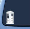Doctor Who Tardis Araba Pencere Vinil çıkartma
