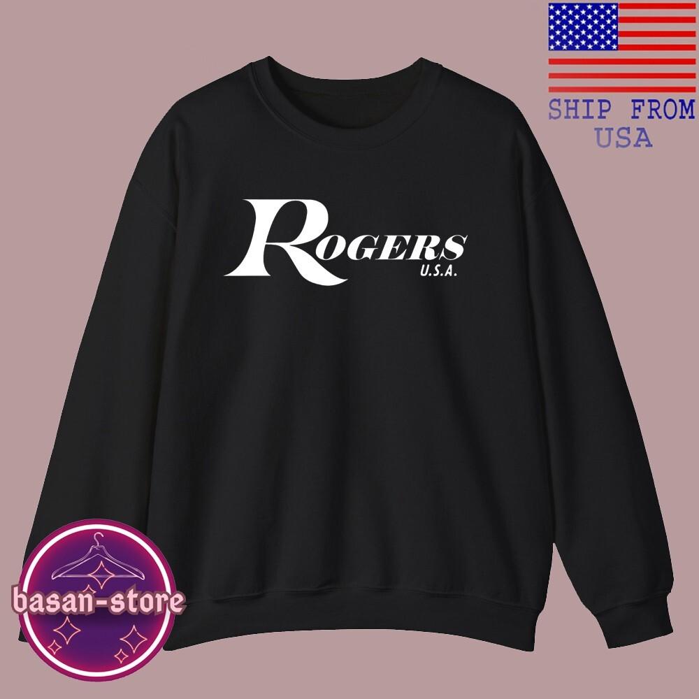 Rogers USA Black Size S3XL Unisex T-Shirt M