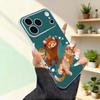 Cute Western Red Panda Funny Phone Case For iPhone 17,16,15,14,13,12,11,Pro,Max,Plus,Mini,SE4,E Magnetic For Magsafe Wireless