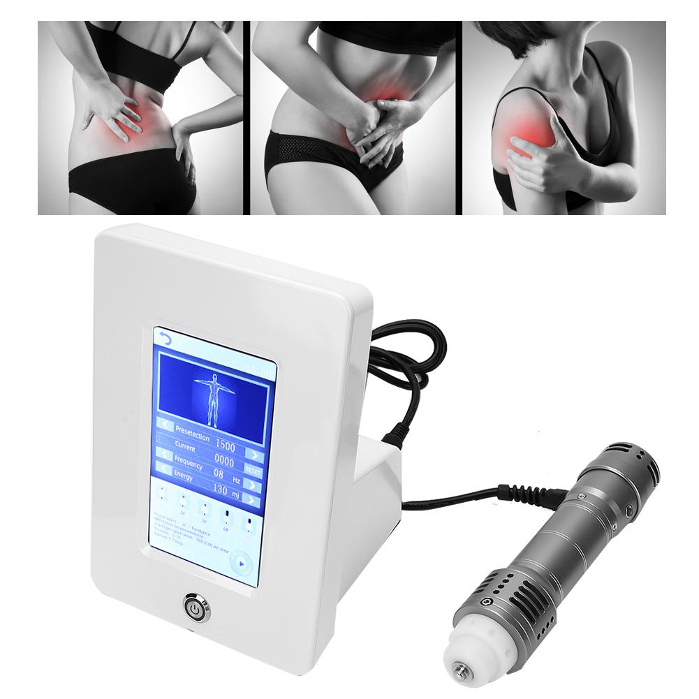 ED Shock Waves Treatments Machine Pain Relief Shockwave Physiotherapy Instrument Tungsten GoldEU