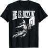 He Is Rizzin Funny Jesus Basketball Meme Easter Christian T-Shirt