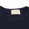 UNITED ARROWS [Excellent Condition] 1518-183-1832 Scallop Lace Combination Knit Tops * There Is No Size Description. Navy / WhiteUsed