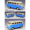 1/24 Scale Welly  1963 Volkswagen T1 Bus Alloy Car Model Diecasts Metal Toy Vehicles Car Model High Simulation Collection Childrens Gifts