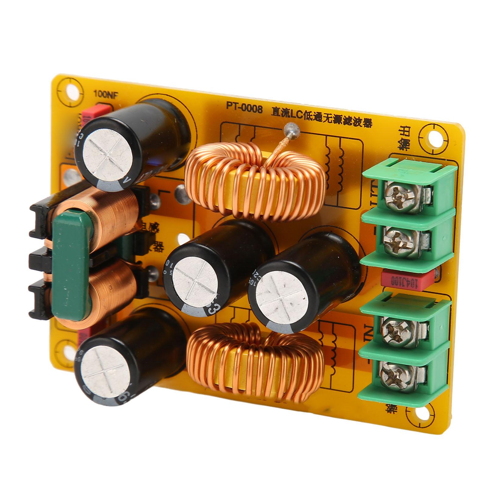 

Фільтр постійного струму LC 50 В 10 А Електромагнітні завади Двосторонній FR4 Фільтр низьких частот для транспортного засобу