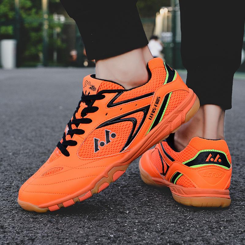 New Badminton Shoes Breathable Training Shoes Non-slip and Wear-resistant Boys and Girls Beef Tendon Sole Sports Shoes