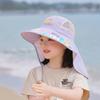 Childrens Cartoon Sun Hat With Wide Brim For Summer Outdoors Girls Boys