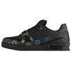 Trainer Low Top Skateboard Shoes Men's Black 1AHDW4