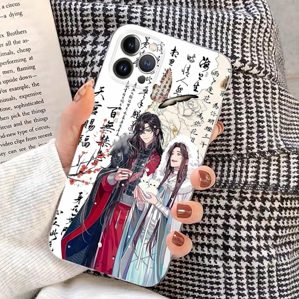 Heavenly Officials Blessing Phone Case For IPhone 16 15 14 11 12 13 Mini Pro XS Max Cover 6 7 8 Plus X Funda Shell