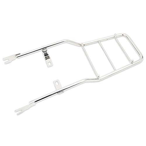 Super Cub Custom Compatible Stainless Steel Rear Carrier Extension Carrier Flat Type Compatible with Square Headlights Exterior Parts