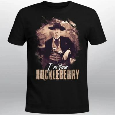 Jestem Twoim Huckleberry Doc Holliday Koszulka / Western Tombstone