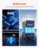 Portable Power Station, 3000W Solar Generator Power Station, 3072Wh LiFePO4 Battery Backup with 13 Output Ports for for Home Emergency, Outdoor