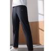 Li-Ning Fitness Series Solid Color Logo Elastic Waist Straight-Leg Quick-Dry Knit Sports Pants Men Bottoms AYKT205-2