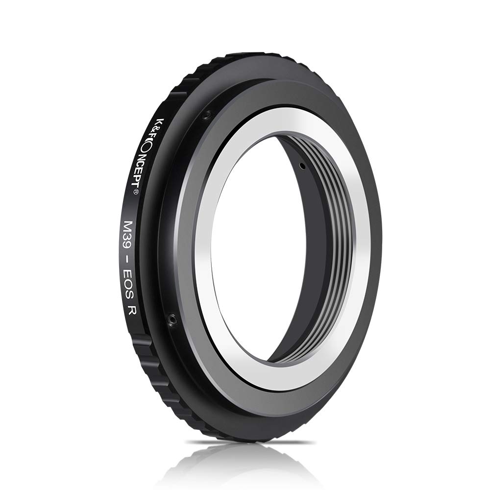CONCEPT Mount Adapter for Leica M39 Lenses to Canon EOS R Leica Compatible L39 Lenses to Canon RF Lenses for Infinity Focus K&F Cameras,
