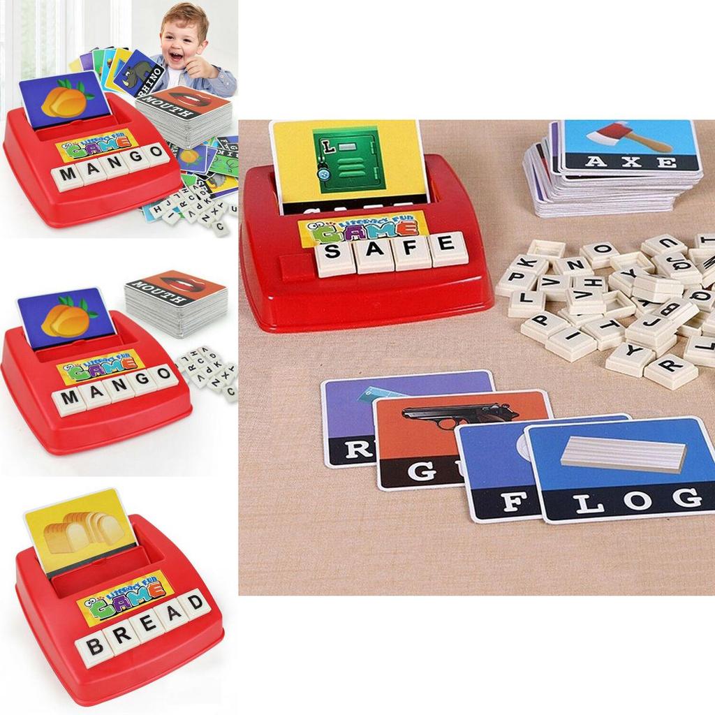 Engaging Educational English Spelling Alphabet Letter Game For Kids Learning Fun