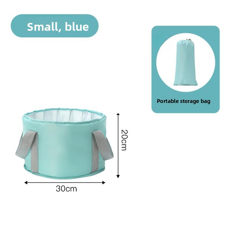 1PC Household Adult Foot Bucket Portable Travel Thermal Insulation Foot Bathtub Foldable Dormitory Foot Washing Bucket