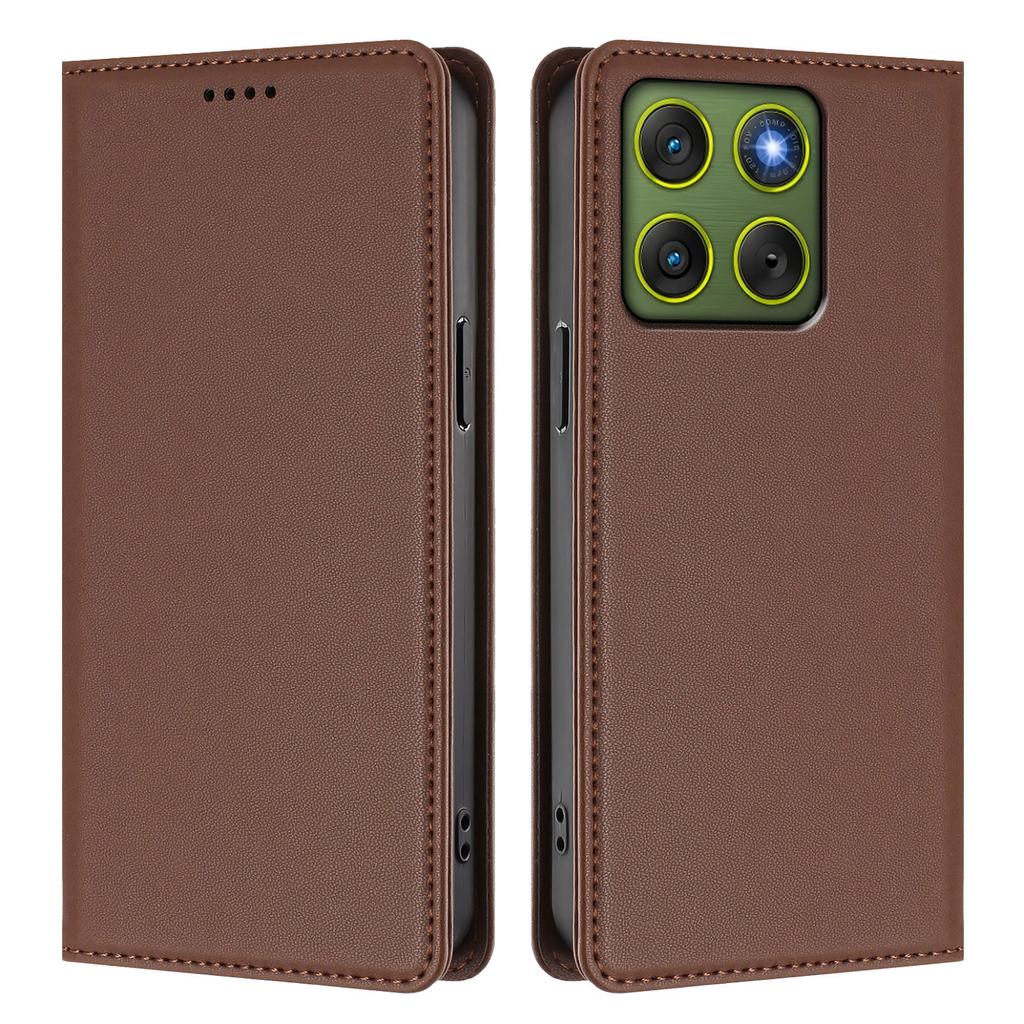 For Motorola Edge 70 5G Leather Wallet Case Magnetic Closure RFID Blocking Phone Cover