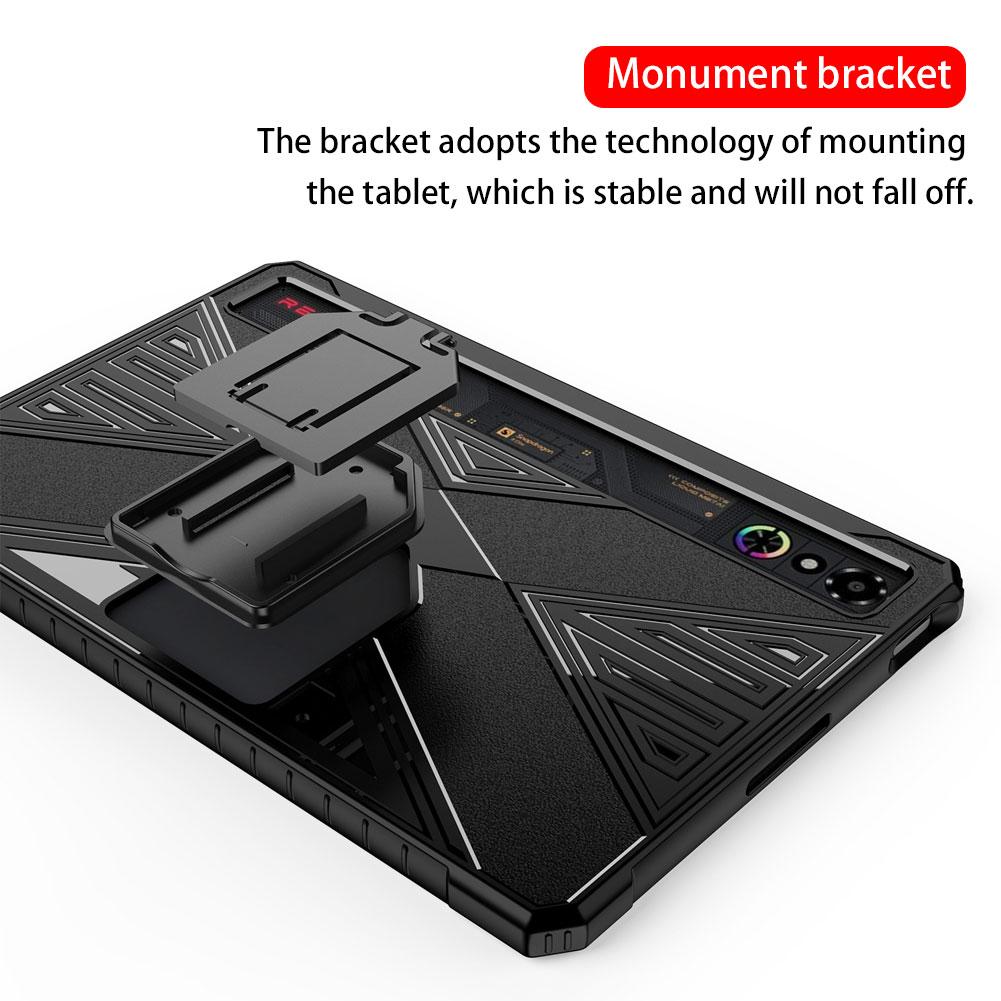 TPU Stand Case for Nubia Red Magic 3 PRO Gaming Tablet Shockproof Protective Cover Lightweight Design Anti-Scratch Drop