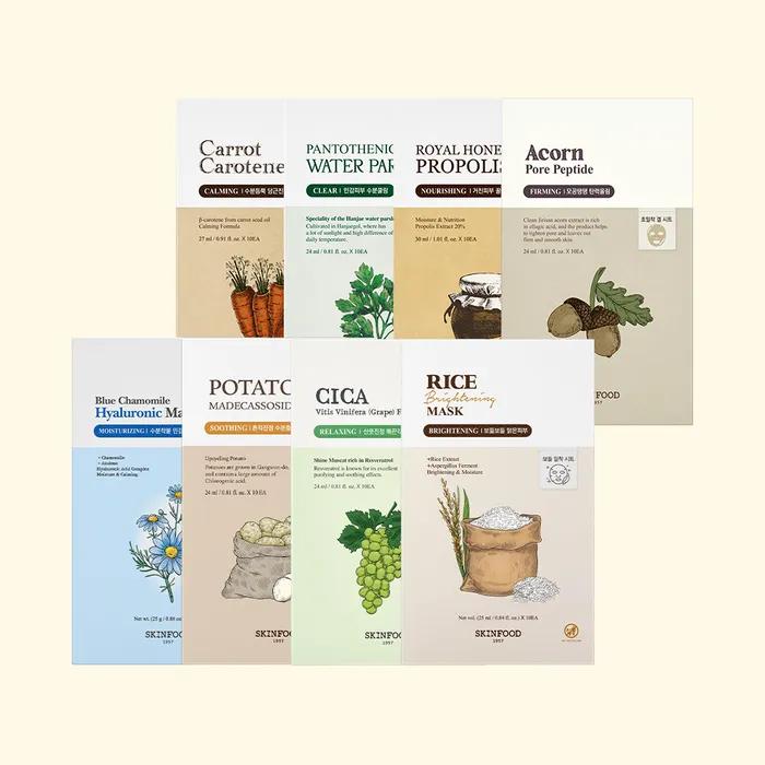 [Select 1] Sheet Mask (10 sheets) (Moisture) Blue Chamomile