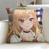 Classic Anime My Dress-Up Darling Cushion Cover Soft & Easy-Wash Pillow Case – Versatile For Couch, Bed, Travel And Office