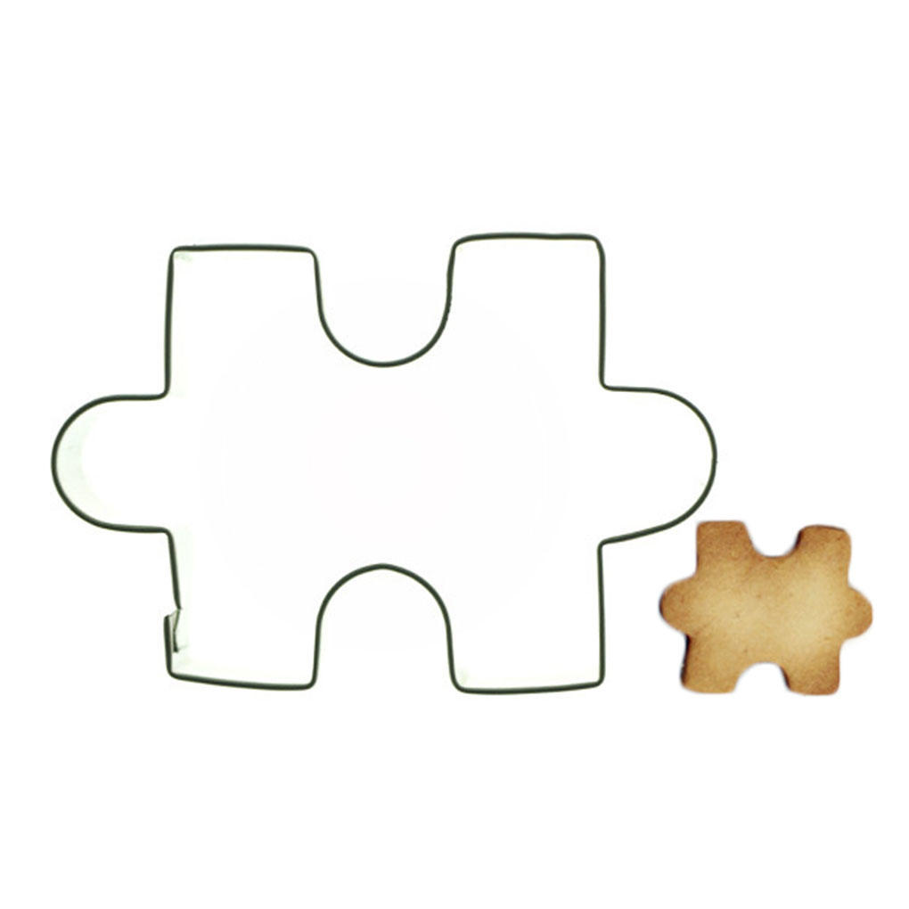 

Puzzle Shape Biscuit Cutter Stainless Sandwich Cutter for Kids Adults